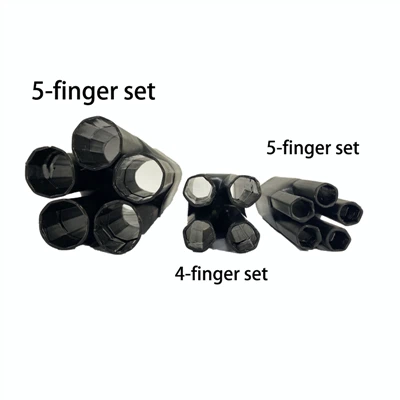 Verwarm krimpvingerbedjes